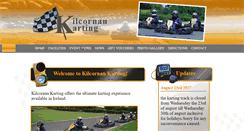 Desktop Screenshot of limerickkarting.com
